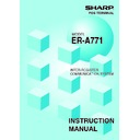 Sharp ER-A771 (serv.man8) User Guide / Operation Manual