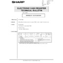 Sharp ER-A850 (serv.man14) Technical Bulletin
