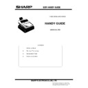 Sharp GENERAL (serv.man10) Handy Guide