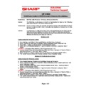 Sharp GENERAL (serv.man45) Technical Bulletin