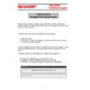 Sharp POS UTILITY (serv.man4) Technical Bulletin