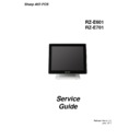 Sharp RZ-E601 (serv.man9) Service Manual