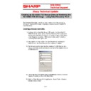 Sharp RZ-X660 Handy Guide