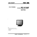 Sharp RZ-X730 (serv.man3) Parts Guide