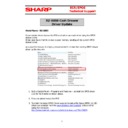 Sharp RZ-X850 (serv.man9) Technical Bulletin