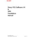 Sharp SHARP POS SOFTWARE V4 (serv.man25) Service Manual