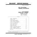 Sharp UP-3300 (serv.man14) Service Manual