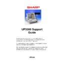 Sharp UP-3300 (serv.man6) Handy Guide