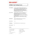 Sharp UP-3300 (serv.man8) Specification