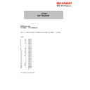 Sharp UP-3301 (serv.man30) Technical Bulletin