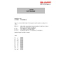 Sharp UP-3301 (serv.man31) Technical Bulletin