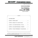 Sharp UP-3500 (serv.man27) Service Manual