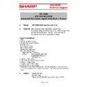 Sharp UP-3500 (serv.man85) Technical Bulletin