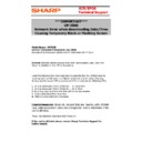 Sharp UP-3500 (serv.man91) Technical Bulletin