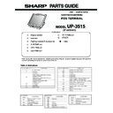 Sharp UP-3515 (serv.man6) Parts Guide