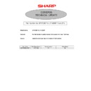 Sharp UP-5700 (serv.man9) Technical Bulletin