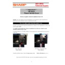 Sharp UP-X300 (serv.man113) Technical Bulletin