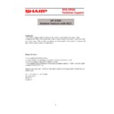Sharp UP-X300 (serv.man23) Handy Guide