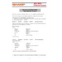 Sharp UP-X300 (serv.man29) Handy Guide