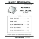 Sharp UP-X300 (serv.man45) Service Manual