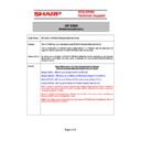 Sharp UP-X500 (serv.man26) Technical Bulletin