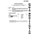 up-x500 (serv.man29) technical bulletin