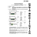 Sharp UP-X500 (serv.man30) Technical Bulletin