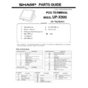 Sharp UP-X500 (serv.man7) Parts Guide