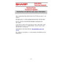 Sharp VENTA HANDHELD (serv.man59) Technical Bulletin