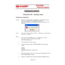 Sharp VENTA PRO V3 (serv.man123) Technical Bulletin