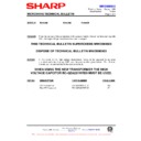 Sharp R-210AM (serv.man11) Technical Bulletin