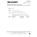 Sharp R-2195 (serv.man15) Technical Bulletin