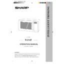 Sharp R-21AT (serv.man2) User Guide / Operation Manual