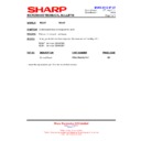 Sharp R-24AT (serv.man10) Technical Bulletin