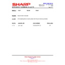 Sharp R-24AT (serv.man12) Technical Bulletin
