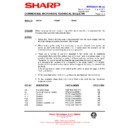Sharp R-24AT (serv.man23) Technical Bulletin