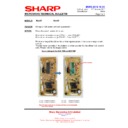 Sharp R-24AT (serv.man7) Technical Bulletin