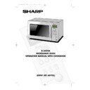Sharp R-24STM (serv.man8) User Guide / Operation Manual