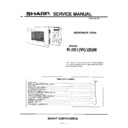 Sharp R-251AM Service Manual