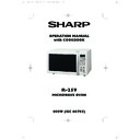 Sharp R-259M (serv.man4) User Guide / Operation Manual