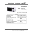 Sharp R-28STM Service Manual