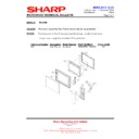 Sharp R-291KM (serv.man4) Technical Bulletin