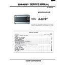 Sharp R-297 Service Manual