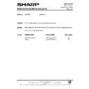 Sharp R-2V15M (serv.man7) Technical Bulletin