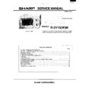 Sharp R-2V15M Service Manual