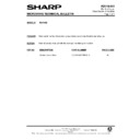 Sharp R-2V16M (serv.man5) Technical Bulletin