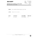 Sharp R-2V16M (serv.man6) Technical Bulletin