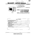Sharp R-2V16SM (serv.man2) Service Manual