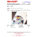 Sharp R-33FBSTM Technical Bulletin