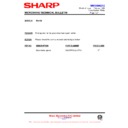 Sharp R-341AM (serv.man8) Technical Bulletin